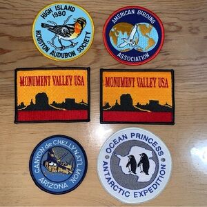 Assorted Patches Set Of 6